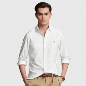 SHIRT  - قميص سادة كم طويل  