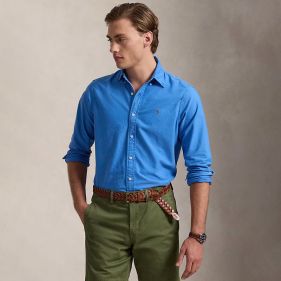 SHIRT  - قميص سادة كم طويل  