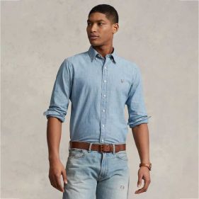 SHIRT  - قميص سادة كم طويل  