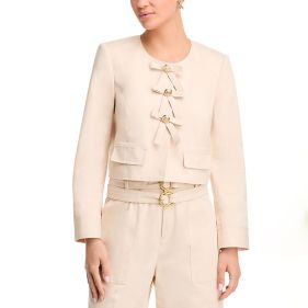 BRUSHED TWILL PAIGE JACKET - جاكيت غير رسمي