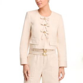 BRUSHED TWILL PAIGE JACKET - جاكيت غير رسمي