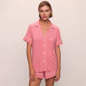 GISELE RELAXED SHORT PJ SET - بيجاما