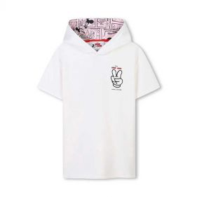 GIRL HOODED DRESS - فستان