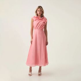 GENESIS MIDI DRESS - فستان