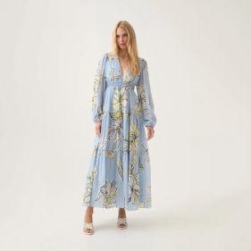 ROMANTICA VOILE MAXI DRESS  - فستان