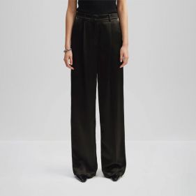 CARLOTTA PANTS BLACK  - بنطلونات
