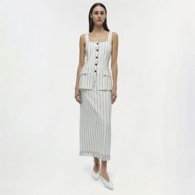 XANDRIA  SL MIDI DRESS - فستان