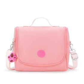 NEW KICHIROU LARGE LUNCHBAG : KIPLING : CORAL SEA : OS - ديلسي حقيبة صغيرة محمولة باليد