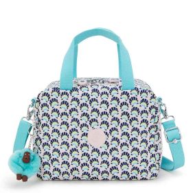 MIYO LARGE LUNCHBAG : KIPLING : GEO SHELL : OS - ديلسي حقيبة صغيرة محمولة باليد