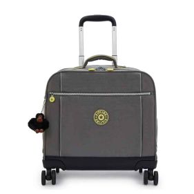 NEW STORIA LARGE WHEELED BAG : KIPLING : BACK TO GREY : OS - حقائب مزودة بعجلات