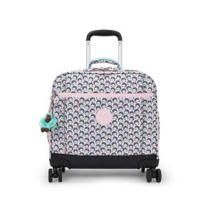 NEW STORIA LARGE WHEELED BAG : KIPLING : GEO SHELL : OS - حقائب مزودة بعجلات