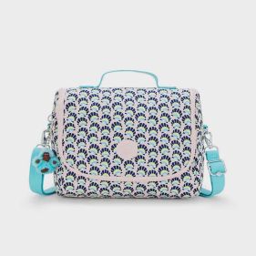 NEW KICHIROU LARGE LUNCHBAG : KIPLING : GEO SHELL : OS - ديلسي حقيبة صغيرة محمولة باليد