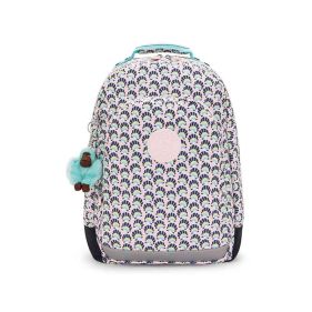 CLASS ROOM LARGE BACKPACK : KIPLING : GEO SHELL : OS - شنطة ظهر