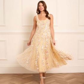 CONFETTI  BALLERINA DRESS - فستان