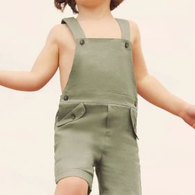 BABY BOY SALOPETTE  - بدلة من قطعة واحدة