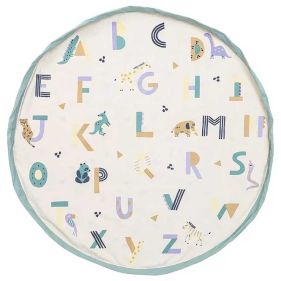 PLAYMAT  AND  STORAGE BAG   ANIMAL ALPHABET - حقائب
