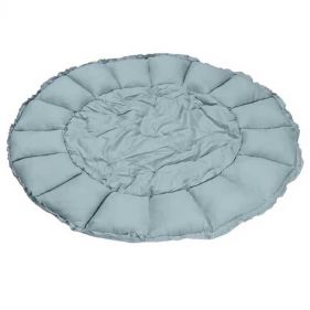 BLOOM ORGANIC PLAYMAT AND STORAGE BAG   DUSTY BLUE - حقائب