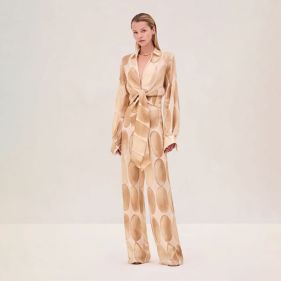 SARIF-PANT AND DESAI TOP SET  - مجموعة من الملابس