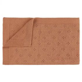 KNITTED BLANKET   75X100CM   CANYON   - إكسسوارات