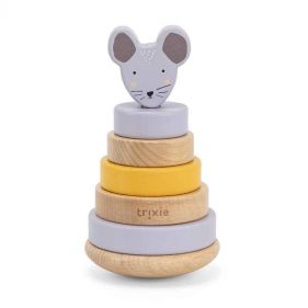 WOODEN STACKING TOY   MRS. MOUSE   - ألعاب