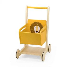 WOODEN SHOPPING CART   MR. LION   - ألعاب