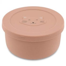 SILICONE SNACK BOX WITH LID   MRS. CAT   - إكسسوارات