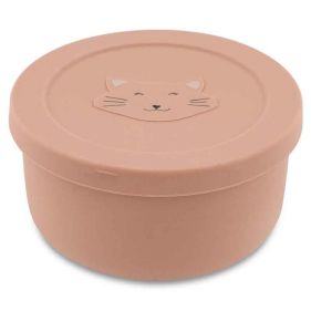 SILICONE SNACK BOX WITH LID   MRS. CAT   - إكسسوارات