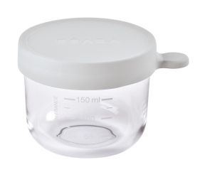 BEABA CONSERVATION JAR GLASS 150ML LIGHT MIST - إكسسوارات