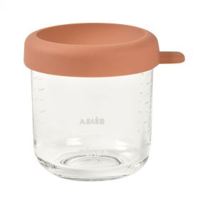 BEABA 250 ML GLASS CONSERVATIVE JARS TERRACOTTA - إكسسوارات