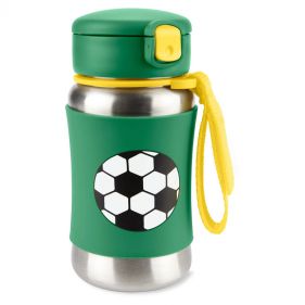 SKIP HOP SPARK STYLE SS STRAW BOTTLE FOOTBALL - إكسسوارات