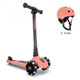 HWK 3 LED WITH HELMET S M PEACH  - إكسسوارات