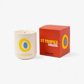 ST TROPEZ-TRAVEL FROM HOME SCENTED CANDLE: ASSOULINE - شمعة معطرة